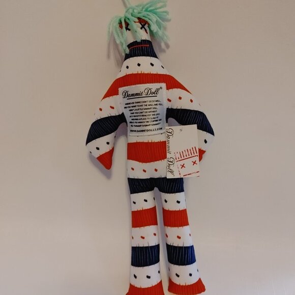 2019 Dammit Doll NWT USA Colour Scheme - Picture 3 of 6